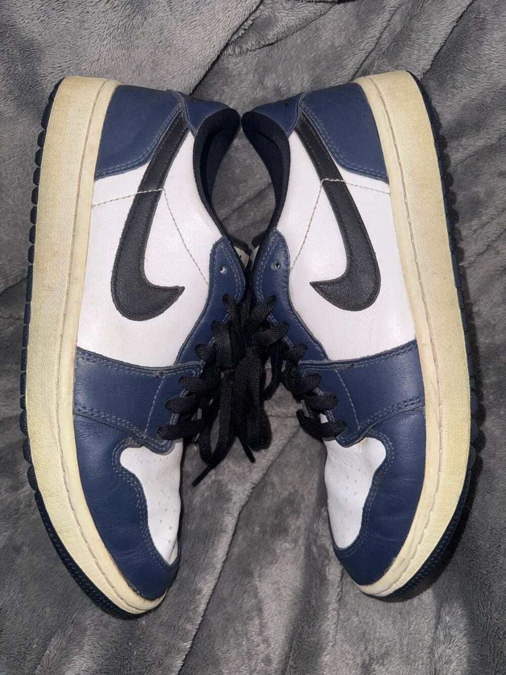 Air Jordan 1 Low Golf Midnight Navy White Black